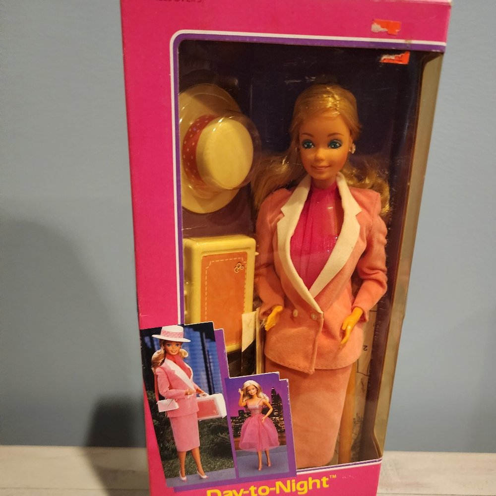 Vintage 1984 Day-to-Night Barbie NIB RARE